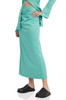 SLIT BACK MID-CALF SKIRT BAN2211-1007