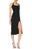 TIE NECK WITH SLIT ASIDE BELOW THE KNEE DRESS BAN2302-1162