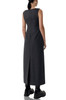ROUND NECK WITH BACK SLIT ANKLE LENGTH DRESS BAN2303-0430