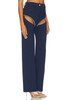 NORMAL WAISTED WITH RHINESTONES FULL LENGTH PANTS BAN2306-0080