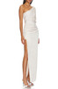 ONE SHOULDER WITH SLIT ON THE SIDE FLOOR LENGTH DRESS BAN2306-0302