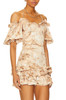 TIE ON THE NECK TIERED FRINGE DRESS BAN2307-0007