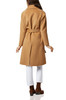 BUTTON DOWN FRONT BELTED OVERCOAT BAN2307-0352