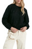 ROUND NECK PULL OVER TOP BAN2308-1138