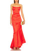 STRAPLESS FLOOR LENGTH DRESS BAN2308-1295