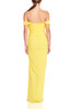 OFF THE SHOULDER WITH SLIT ON THE SIDE FLOOR LENGTH STRAP DRESS BAN2308-0860