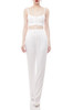 HIGH WAISTED WITH SLIT ON BOTH SIDE FULL LENGTH PANTS BAN2208-1263