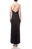 FLOOR LENGTH RAW EDGE SLIP DRESS BAN2305-0471