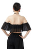 OFF THE SHOULDER CROPPED TOPS P1710-0256