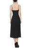 CAMISOLE WITH FALBALA AND SLIT ASDIDE DRESS P1812-0073-PB