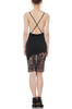 CAMISOLE AND CROSS ON THE BACK ASTMETRICAL DRESS P1708-0056-RB