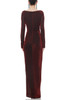 HIGH WAISTED SLIT PLEAT FLOOR LENGTH DRESSES P1807-0133-PW