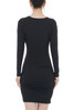 ROUND NECK PENCIL DRESS P1908-0063-PB