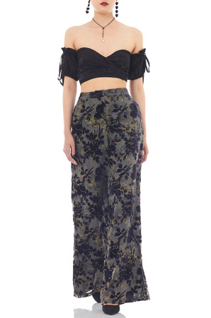 OFF DUTY/WEEK END WIDE LEG PANT BAN1707-0596