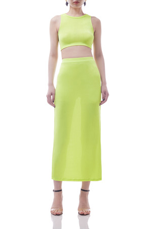 LOW-WAISTED ANKLE LENGTH SKIRT BAN2203-0025