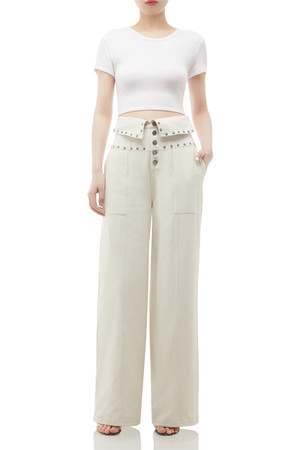 HIGH-WAISTED FULL LENGTH PANTS BAN2206-0857