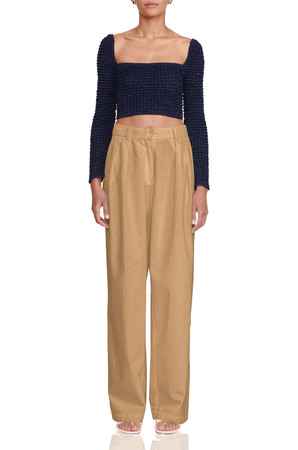 HIGH WAISTED FULL LENGTH PANTS BAN2210-0848