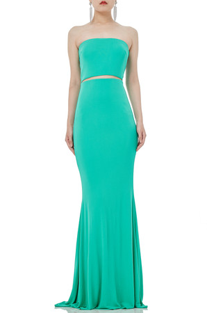 STRAPLESS FLOOR LENGTH DRESS P1904-0023-RG