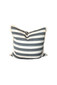 Pillow Wide Stripe 24" x 24" Dark Blue