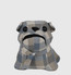 Frenchie Door Stop Double Check Blue Haze