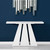 Athens White Gloss Console Table Athens White Gloss Console Table