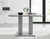 Imperia 4 Grey Modern High Gloss Dining Table Imperia 4 Grey Modern High Gloss Dining Table