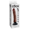 King Cock King Cock Vibrating Brown Cock 7-Inch