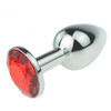 Jewel Buttplug Medium Red