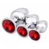 Jewel Buttplug Medium Red