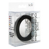 Toy Joy Silicone Black Penis Ring Medium