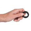 Black Velvets Black Silicone Cock Ring 3.2 cm