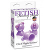 Clit and Nipple vibrating Suckers by Fetish Fantasy