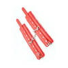 Red Faux Fur Leather Handcuffs