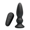 Mr. Play Vibrating Anal Plug Prostate Massager with Remote Control - Black