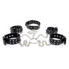 Hogtie restraints Cyprus-Arms Wrist with Neck collar with chain
