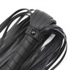 Whips Cyprus- 80 tails Black Leather Flogger Whip 42 cm