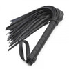 Whips Cyprus- Black Soft Leather Flogger whip 48 cm