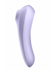 SATISFYER DUAL PLEASURE AIR PULSE VIBRATOR MAUVE - Κλειτοριδορουφήκτρα με App Bluetooth τηλεχειριστήριο