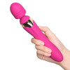 Δονητής Πολυτελείας Μασάζ τύπου wand μέ δόνηση και στά δύο άκρα Ροζ
