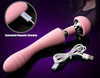 LUXELUV MAGIC PINK WAND & VAGINAL VIBRATOR - Δονητής Μασάζ  Για για διπλή απόλαυση κολπική και κλειτοριδική