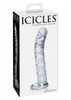 ICICLES NO.60 - Λεπτός γυάλινος ντίλντο κατάλληλος για πρωκτικό