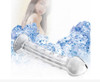 LUXURY CLEAR GLASS DILDO -Υψηλής ποιότητας χειροποίητο Ντιλτο με μικρά εξωγκοματάκια από γυαλί Διαφανές