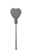Whip with heart-shaped leather clapper