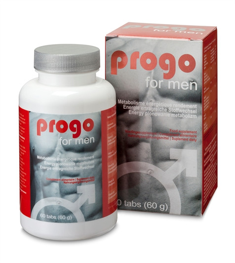 ForMen Progo 60tabs - Για Άνδρες, Αισθάνεστε εξαντλημένοι, εκπέμπετε αδράνεια. Τότε βοηθά το Progo