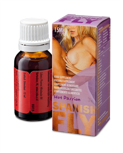 Spanish Fly Hot Passion Drops 15ml - ΔΙΕΓΕΡΤΙΚΕΣ ΣΤΑΓΟΝΕΣ ΓΙΑ ΕΝΤΟΝΟ ΚΑΙ ΠΑΘΙΑΡΙΚΟ ΣΕΞ