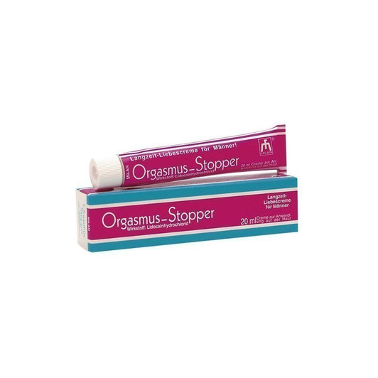 Mens orgasmus Stopper Cream 20gr - Αναισθητική κρέμα για την αντιμετώπιση της πρόωρης εκσπερμάτωσης