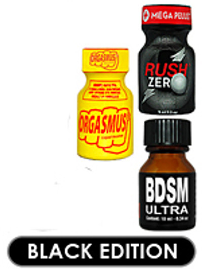 Black Edition POPPERS 3pcs X 13ml (Special Offer)