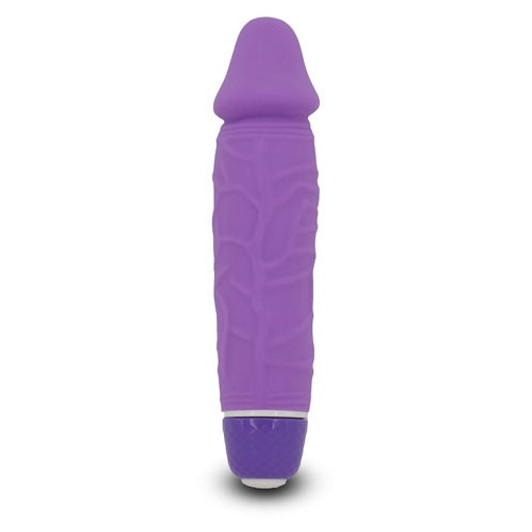 Mini Classic Original Silicone Penis Vibrator Purple - Μέγεθος τσέπης, Πέος δονητής σιλικόνης