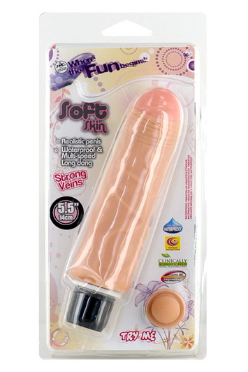 SOFT SKIN 5.5P VIBRATOR