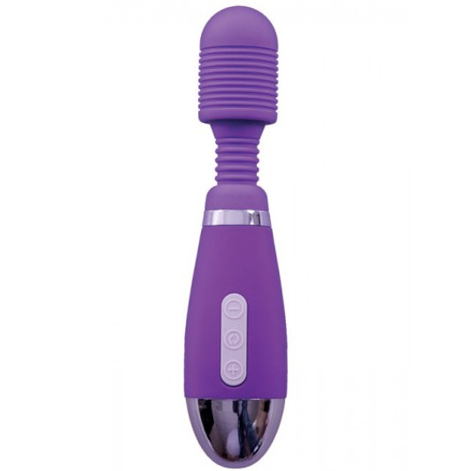 Power Play O Wand Silicone Massager Red